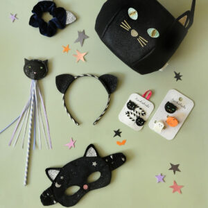 Samtmaske Schwarze Katze von Rockahula – Bild 3