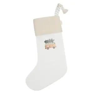 Weihnachtsstrumpf Christmas Van – Bild 2