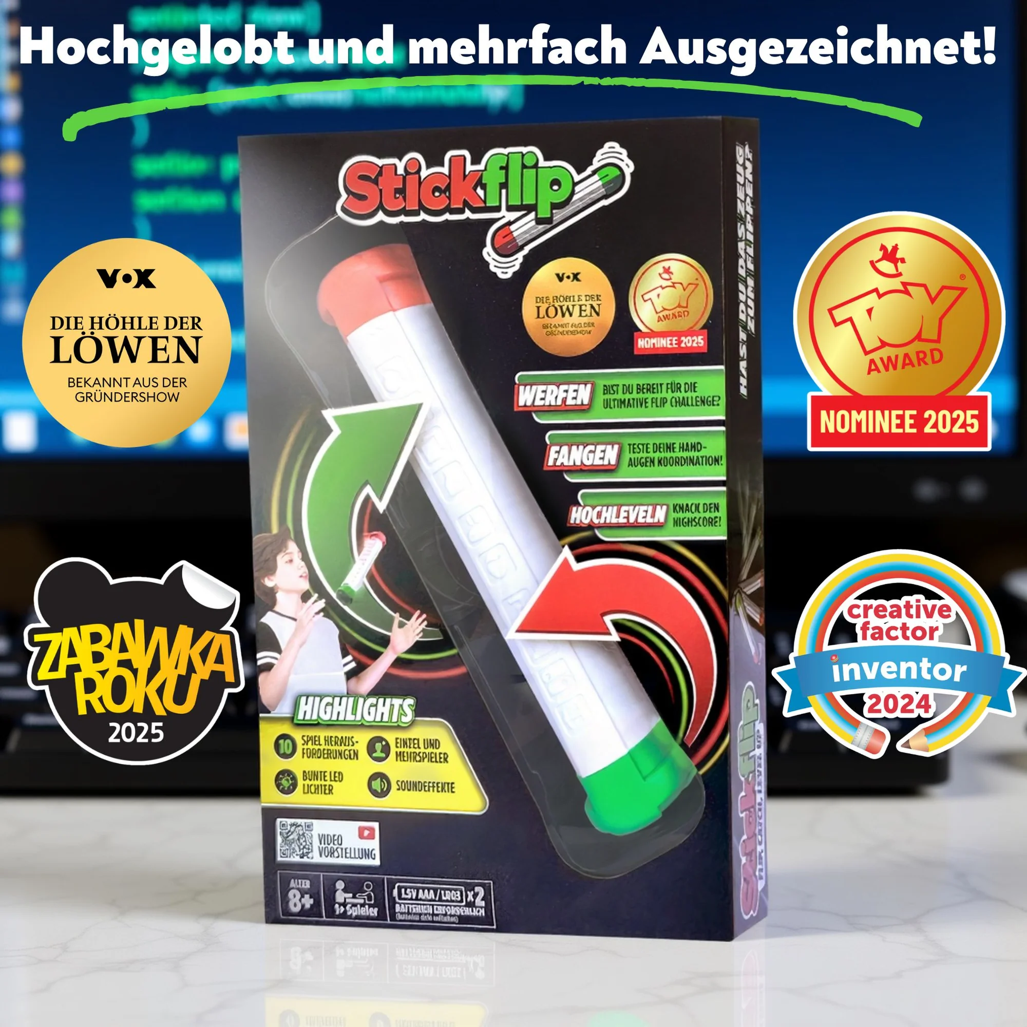stickflip3 Stickflip Aktivitäten Spielzeug – Bild 14