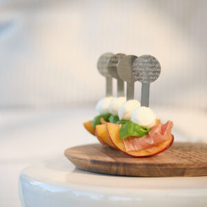 Snack Piekser "Häppchenweise" (4er-Set)