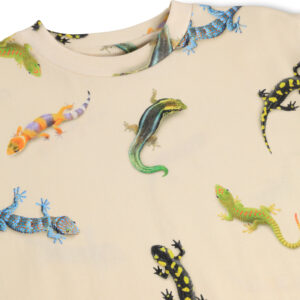 T-Shirt Short Sleeves Riley (Geckos Light) – Bild 2