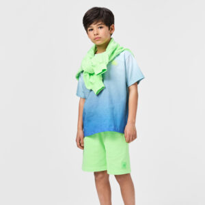 T-Shirt Short Sleeves Riley (Wave Crest Fade) – Bild 4