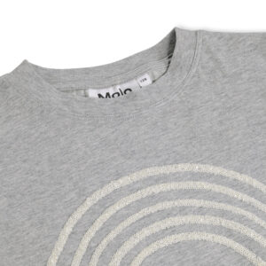 T-Shirt Short Sleeves Reinette (Grey Melange) – Bild 3