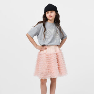 T-Shirt Short Sleeves Reinette (Grey Melange) – Bild 4