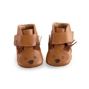 Baby Lederschuhe Eichhörnchen (0-6 Monate)