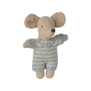 Babymaus in Tragetasche, blau – Bild 4