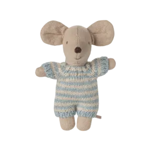 Babymaus in Tragetasche, blau – Bild 5