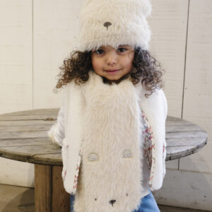 Flauschiger Schal "Teddy Bear" – Bild 2