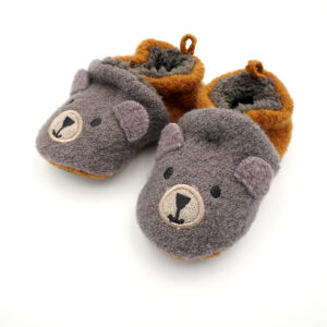 Lauflernschuhe Bär (holzkohle-sudanbrown)