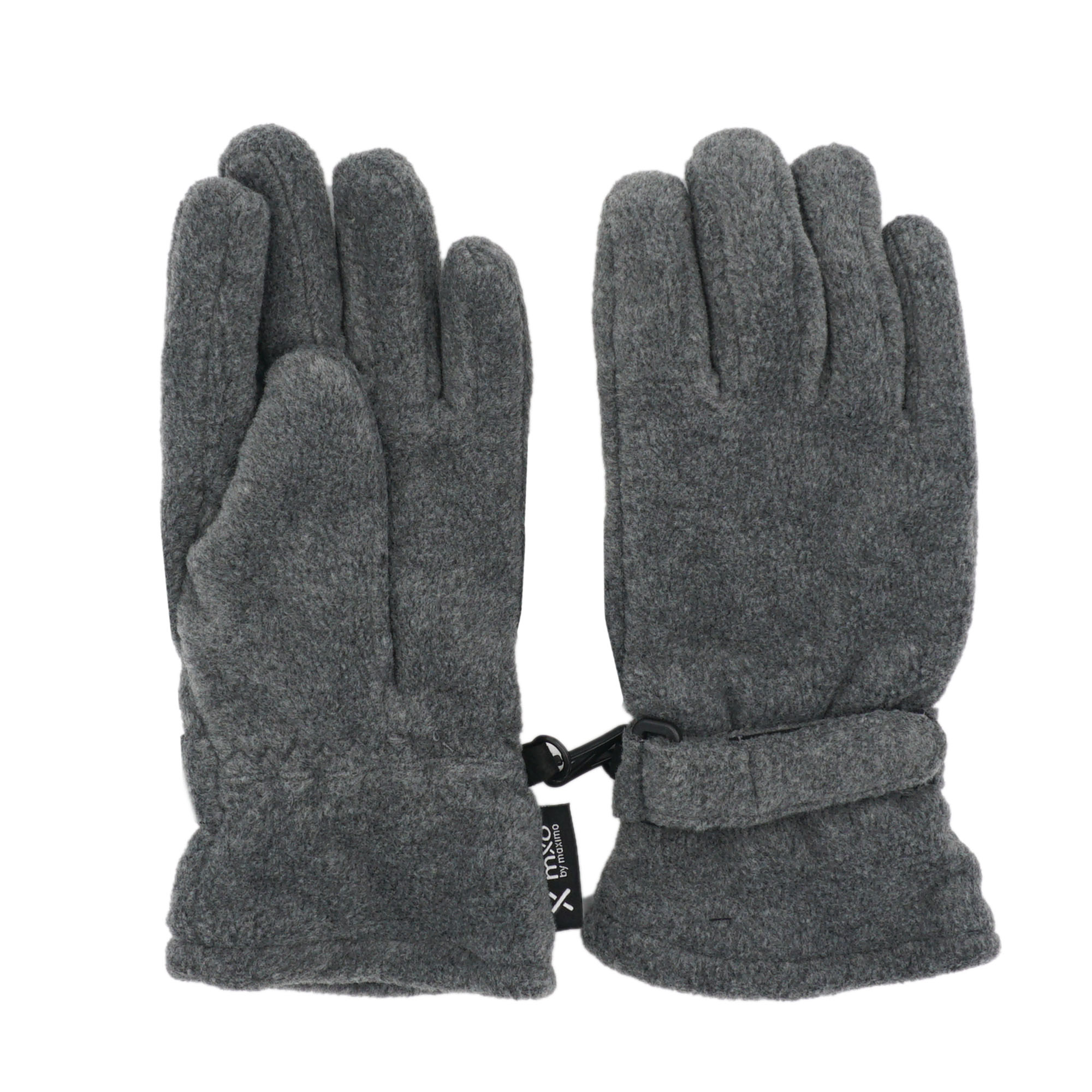 491031395000049-1 KIDS Fingerhandschuhe, Fleece (mittelgraumeliert) – Bild 1