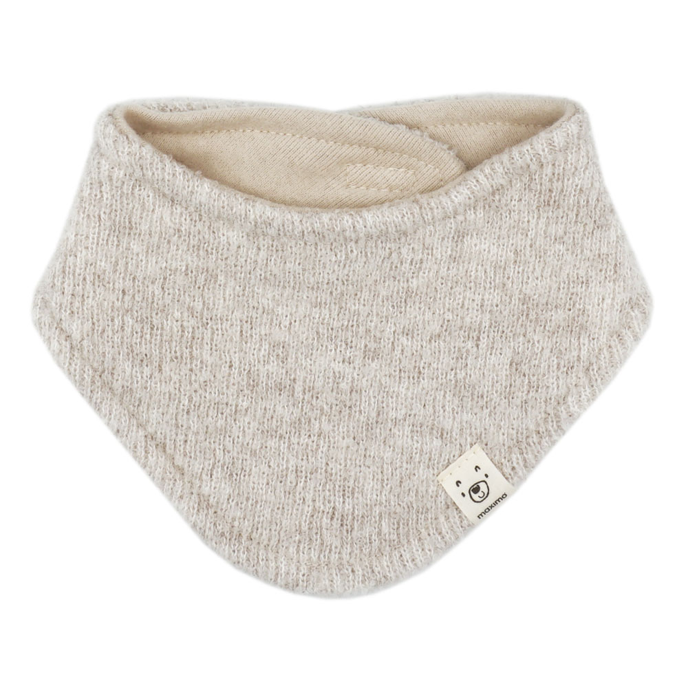 554713950000062 Dreiecktuch, Teddy Optik (beigemeliert) – Bild 1