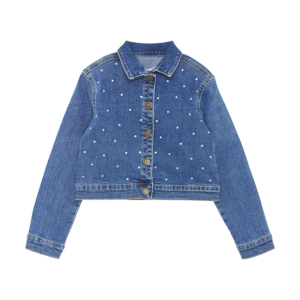 Jacket Denim Rhinestones, Blue Denim (Blue) von Creamie
