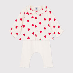 Ensemble Bluse & Leggings (Variante 1) von Petit Bateau
