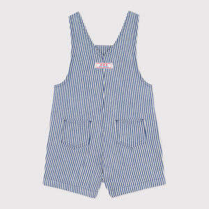 Kurze Latzhose (Crepuscule / Marshmallow) von Petit Bateau – Bild 2