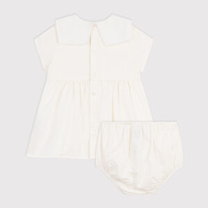 Kleid & Bloomer Hose (Marshmallow) von Petit Bateau – Bild 2