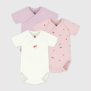 Bodies Naiss MC 3er-Pack (Variante 1) von Petit Bateau