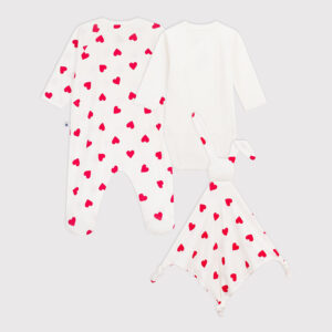 Oberteil, Body & Kuscheltuch (Variante 1) von Petit Bateau – Bild 2