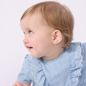 Kleid (Bleu Clair) von Petit Bateau – Bild 4