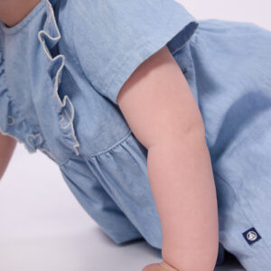 Kleid (Bleu Clair) von Petit Bateau – Bild 5