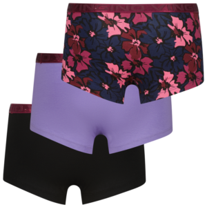 Girls Boxer G245 Flower von Vingino (Deep Black, 3er Packung) – Bild 4