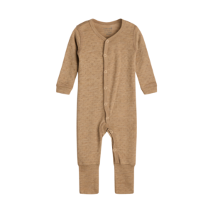 HCMili Pointelle Suit (Biscuit), Wolle / Seide