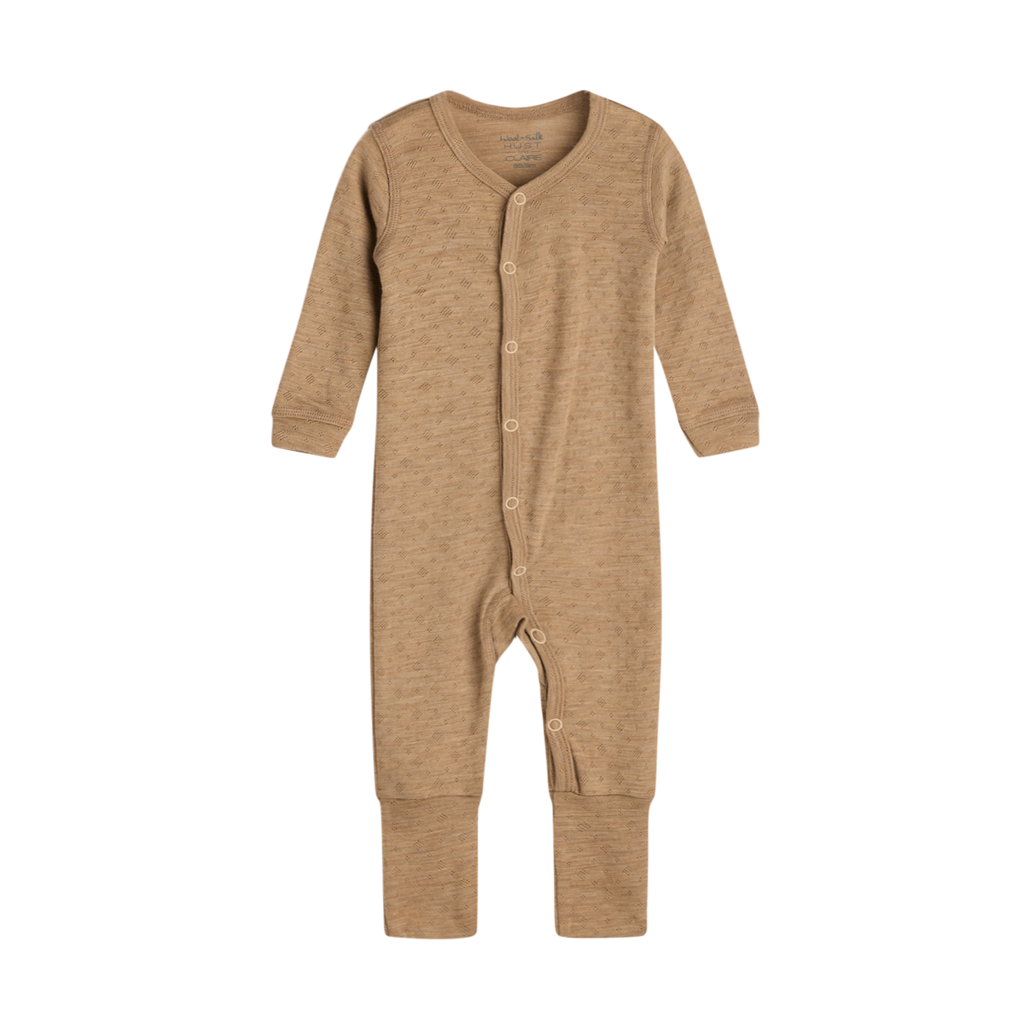 11-00198-37447-3554 HCMili Pointelle Suit (Biscuit), Wolle / Seide – Bild 1