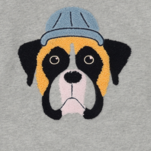 HCSejer Bulldog Sweatshirt (Tile Grey Melange) – Bild 3