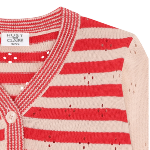 HCCamilla Stripes Cardigan (Poppies) – Bild 3