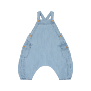 HCMaks Chambray Latzhose (Blue Denim hell)