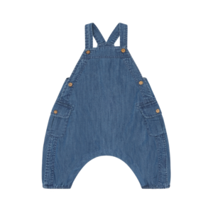 HCMaks Chambray Latzhose (Blue Denim dunkel)