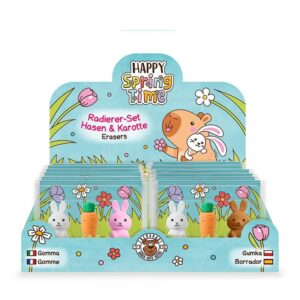 Radierer Hase & Karotte (3er Set) – Bild 2
