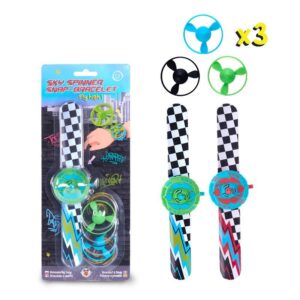 Sky Spinner Snap Armband