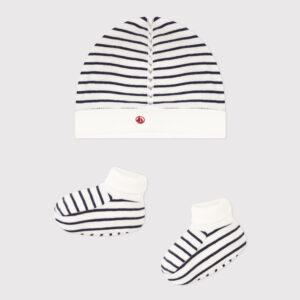 Ensemble Mütze & Schuhe (Variante 1) von Petit Bateau
