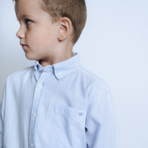 HCRuben Stripe Shirt (Light blue) – Bild 3