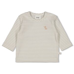 Geripptes Longsleeve Ringel - Elephant (Minze)