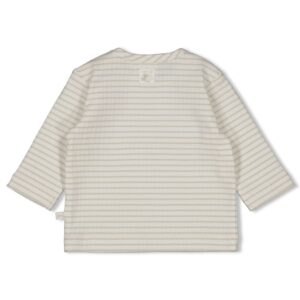 Geripptes Longsleeve Ringel - Elephant (Minze) – Bild 2