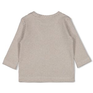 Geripptes Longsleeve Ringel - Sea Sweeties (Grau) – Bild 2
