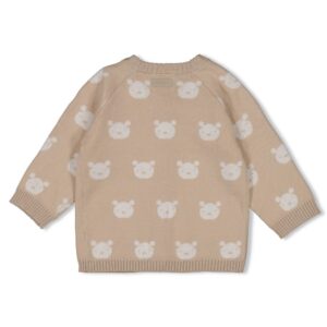 Strickjacke AO - The Knits (Sand Melange) – Bild 2