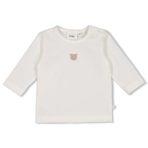 Longsleeve Strickerei Bär - The Knits (Natur)