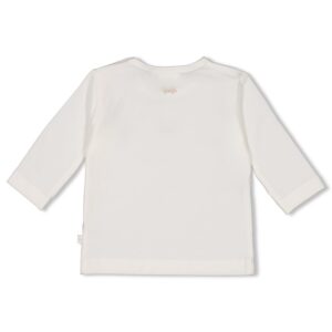 Longsleeve Strickerei Bär - The Knits (Natur) – Bild 2