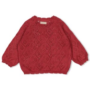 Strickjacke Ladybug (Johannisbeere) – Bild 2