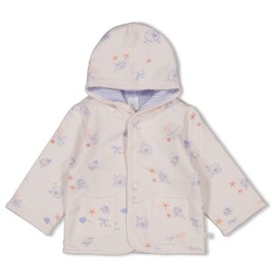 Wendejacke mit Kapuze AOP - Sea La Vie (h.Rosa)