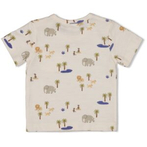 T-Shirt AOP - Safari Savage (Natur) – Bild 2