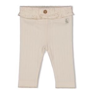 Gerippte Leggings Pointelle - Let Your Dreams Blossom (Natur)