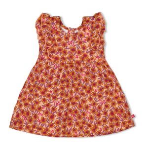Kleid AOP - Love Peace Aloha (Pfirsich)
