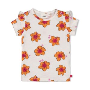 T-Shirt AOP - Love Peace Aloha (weiß)