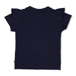 T-Shirt Rolling into Spring (Marine) – Bild 2