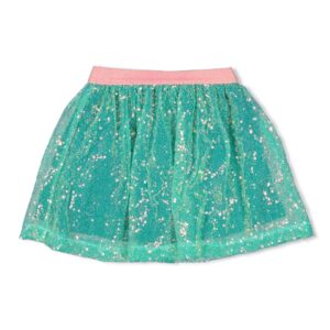 Pailetten Rock - Rolling into Spring (Grün)