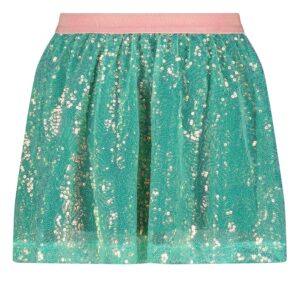 Pailetten Rock - Rolling into Spring (Grün) – Bild 3