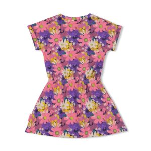 Kleid AOP - Rolling into Spring (Rosa) – Bild 2